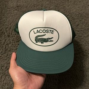 Brand New Green Lacoste Hat